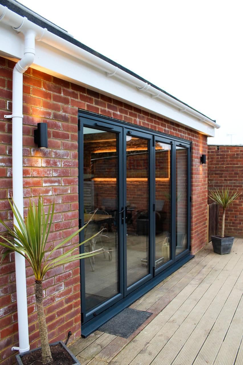 Completed home extension